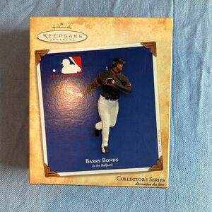 Barry Bonds SF Giants Hallmark Ornament